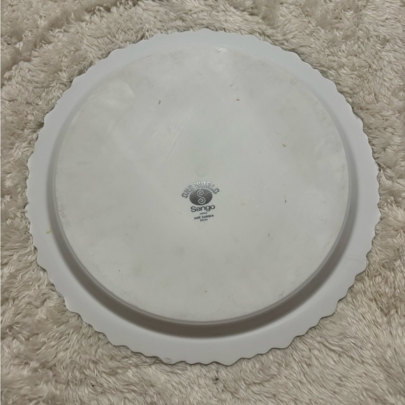 Vintage Sango One World Jade Garden Dinner Plate - Picture 3 of 3